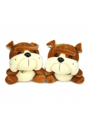 Shar-Pei Dog Plush Mini Desktop Portable Speaker For PC Laptop